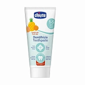 Chicco зубная паста детская c фтором фруктовый вкус 50 мл 12 месяцев+