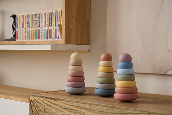 Edda игрушка - пирамидка Радуга - фото  11