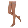 RELAXSAN чулки 1 класс компрессии Stay-up LADY на резинке цвет телесный - фото 1