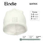 Elodie шапочка Furry Knit Beanie - Vanilla White
