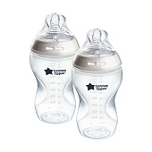 Tommee Tippee бутылочка для кормления Natural Start 340 мл, 3 мес +, 2 шт.