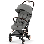Cybex Коляска Coya Rosegold Mirage Grey с дождевиком и бампером