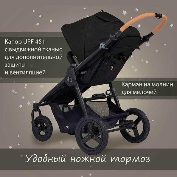 Bumbleride Коляска прогулочная Era / Matt Black - фото  6