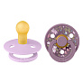 BIBS набор пустышек латексных Liberty Colour 2 штуки, Chamomile Lawn/Violet Sky - фото 1