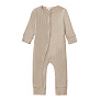 Babybu комбинезон на молнии Biscuit Melange 100% органический хлопок - фото 1