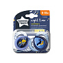 Tommee Tippee соска-пустышка силиконовая ночная Night Time, 6-18 мес., 2 шт. - фото 5