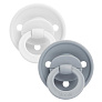 Elodie пустышка 0-6 мес. Retro Binky Bundle латексная 2 шт.- Sunrise Blue  - фото 1