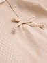 leoking комплект(платье и чепчик) цвет розовый - фото 5