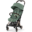 Cybex Коляска Coya Rosegold Leaf Green с дождевиком и бампером