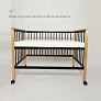 OLANT BABY кровать детская с матрасом Elvis, Black amber - фото 4