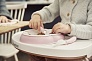 BabyBjorn комплект посуды 6 предметов нежно-розовый