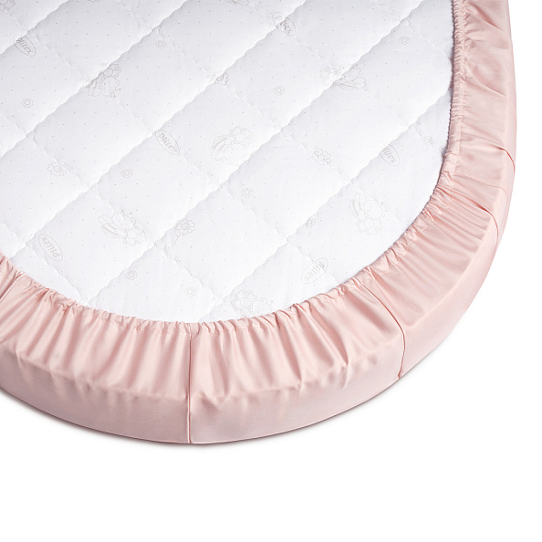 Perina простыня Oval на резинке детская (розовый)  - фото  2