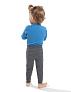 NORVEG штанишки 100% шерсть Soft Kids цвет серый меланж - фото 2