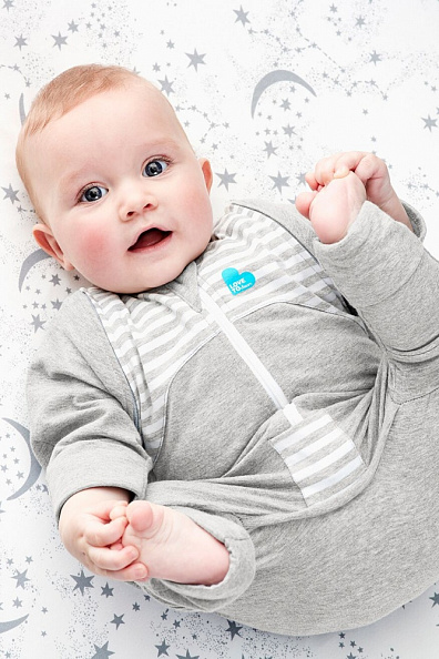 Love To Dream комбинезон спальный Swaddle Up Transition Suit Original Grey  - фото  4