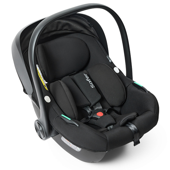 Happy Baby автокресло 0+ SAFER black (40-87 см, 0-12 мес) - фото  1