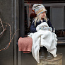 Elodie плед-одеяло шерсть, 70*100 см., Burned Clay  - фото 7