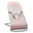 BabyBjorn кресло-шезлонг Balance Cotton Jersey светло-розовый/серый