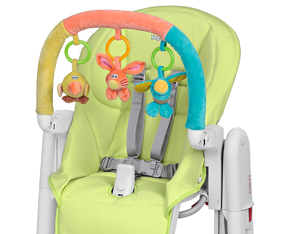 Peg Perego накидка Kit Tatamia Verde и дуга с игрушками - фото  1