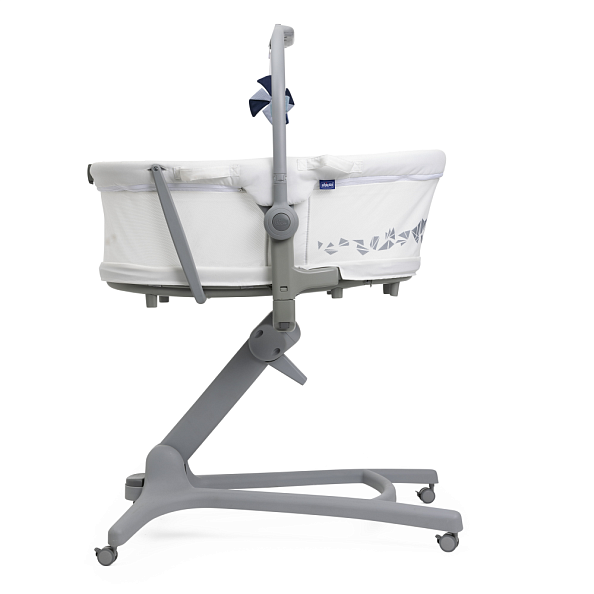 Chicco кроватка-стульчик 5-в-1 Baby Hug Pro White Cream - фото  10