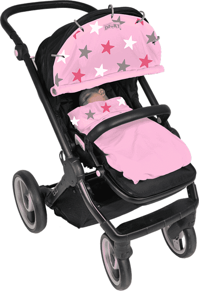 Xplorys  DOOKY Baby Pink/ Baby Pink Star -   5