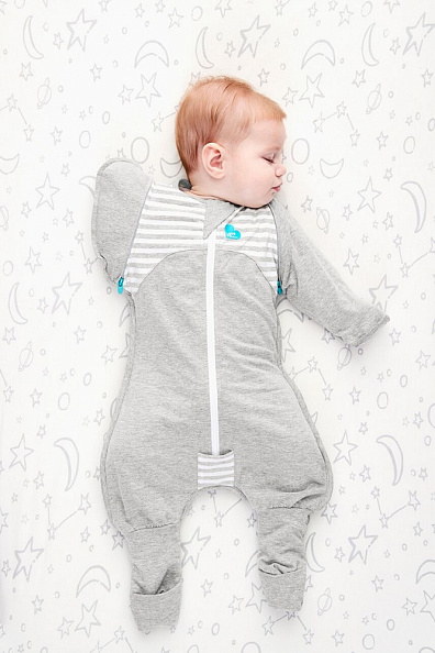 Love To Dream   Swaddle Up Transition Suit Original Grey  -   8