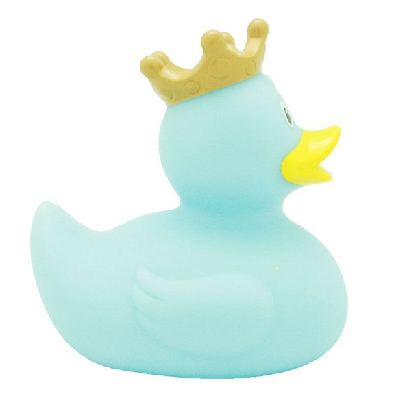 Веселые Ути-пути уточка в короне голубая - фото  4