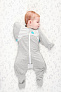 Love To Dream комбинезон спальный Swaddle Up Transition Suit Original Grey  - фото 8