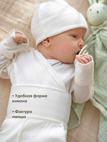 OLANT распашонка на кнопке для новорожденного  - фото  4