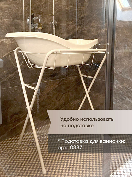 OLANT ванночка с горкой для купания детская - фото  8