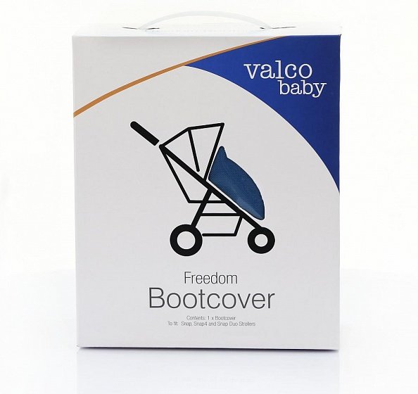 Valco Baby Муфта для ног Boot Cover Snap, Snap 4 / Ocean Blue - фото  2