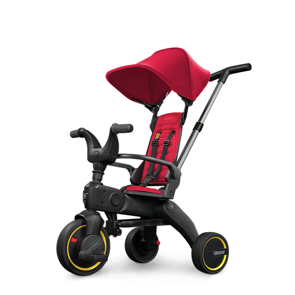 Doona Складной велосипед Liki Trike S1 Flame Red - фото  3