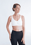 Medela бюстгальтер Nursing Bra с отстегивающейся чашечкой цвет белый - фото 4