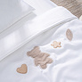 Perina комплект постельных принадлежностей для детей "Teddy Sateen Collection" (белый) - фото 10