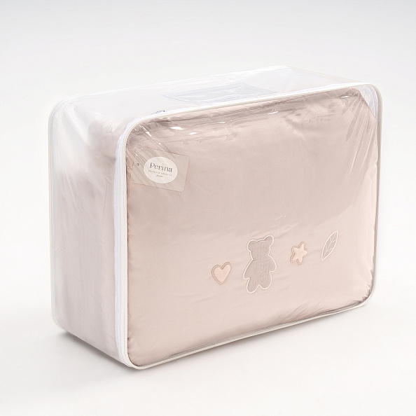 Perina комплект постельных принадлежностей для детей "Teddy Sateen Collection" (бежевый)  - фото  1