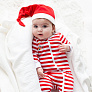 Tony Tots слип на молнии Christmas Baby  - фото 3
