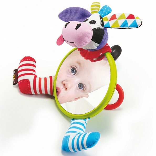 Yookidoo игрушка-зеркальце &quot;Коровка&quot;