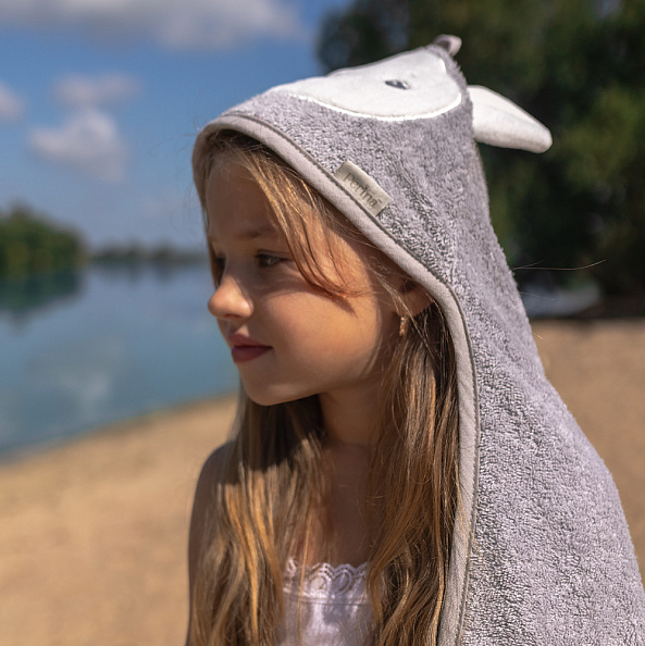 Perina полотенце детское Muzzle (серый) - фото  16