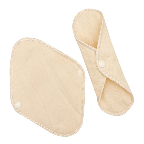 Mamalino прокладки ежедневные многоразовые из хлопка 2 штуки - фото  1