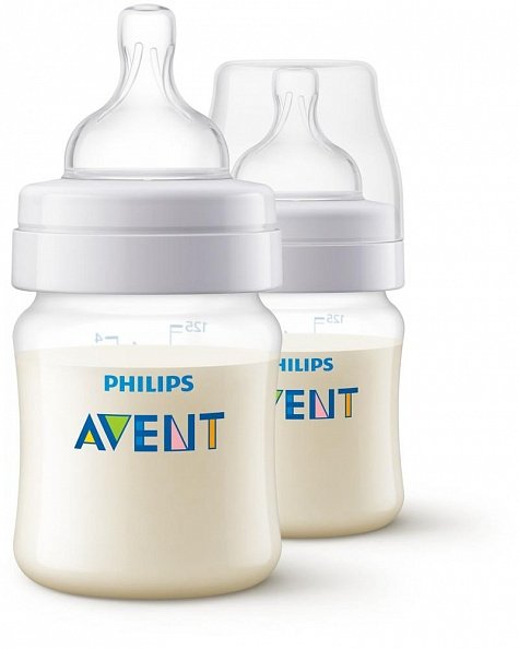 Philips Avent бутылочка серии Anti-colic 0 мес+, 125 мл, 2 шт.