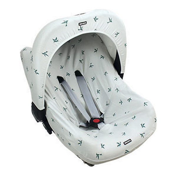 Xplorys    DOOKY Seat cover 0+ Origami Swallow Grey Jade