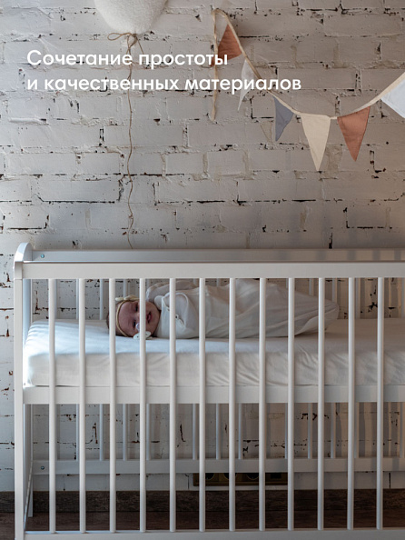 OLANT кровать + матрас Сова (Sova) белый - фото  5