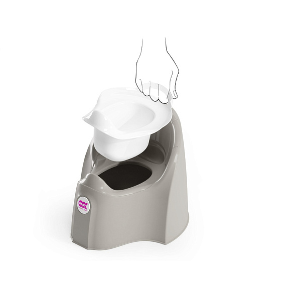 OK Baby  -  Pasha Potty grey -   4