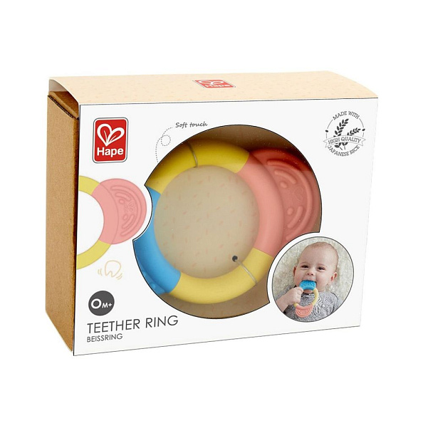 Hape прорезыватель - кольцо - фото  3