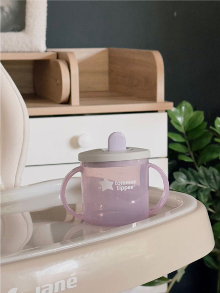 Tommee Tippee чашка-непроливайка первая 190 мл.с 4 мес., сиреневый NEW - фото  12