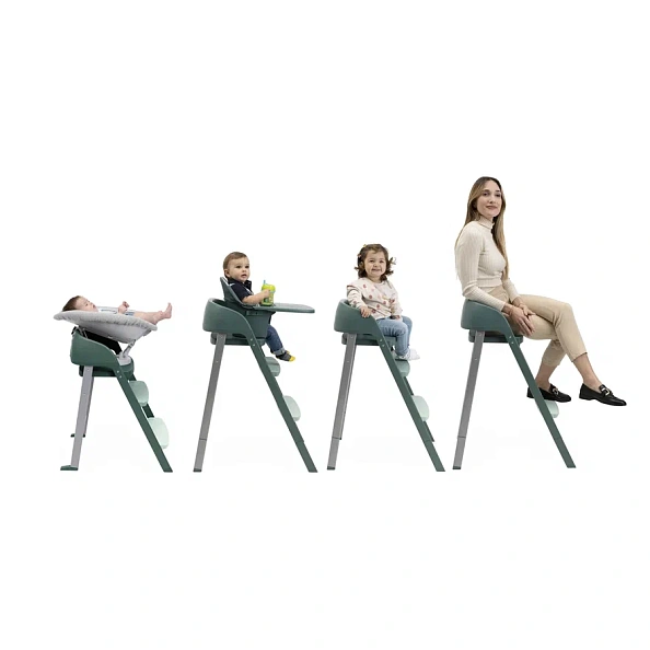 Chicco стульчик для кормления Crescendo up Imperial Green - фото  20