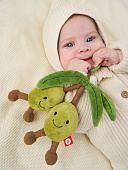 Happy Baby игрушка-погремушка подвесная зеленый