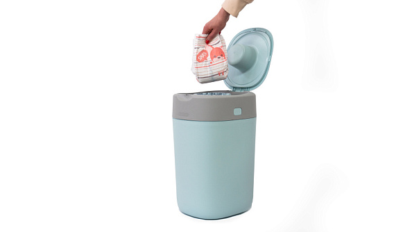 Tommee Tippee утилизатор подгузников, накопитель для использованных подгузников Twist & Click, green - фото  19