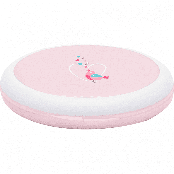 Bebe Jou подарочный набор: термометр, щетка, расческа, маникюрный набор нежно-розовый Птички певчие - фото  5