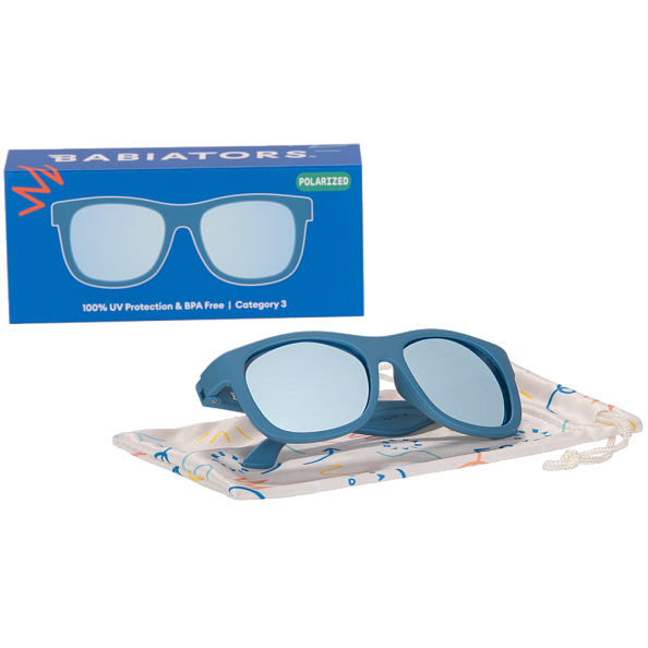 Babiators очки солнцезащитные Polarized Navigator Сумеречный синий - фото  4