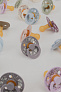 BIBS набор пустышек латексных Liberty Colour 2 штуки, Chamomile Lawn/Violet Sky - фото 6